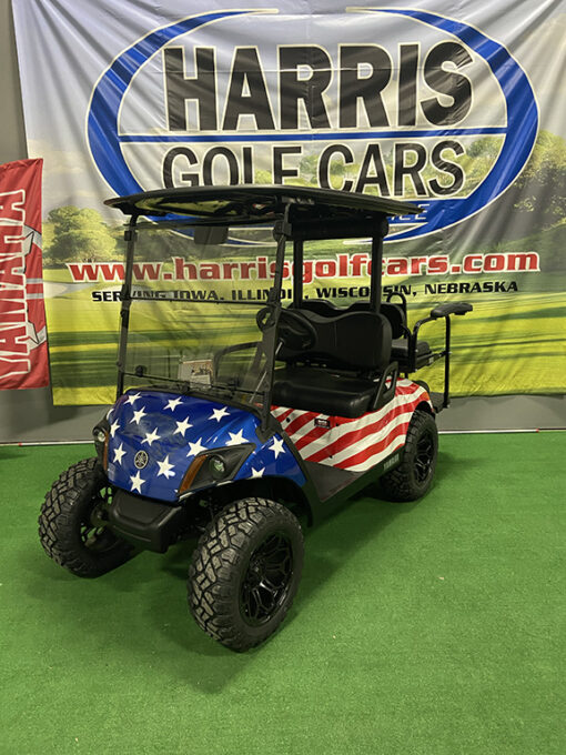 2019 American Flag Golf Car