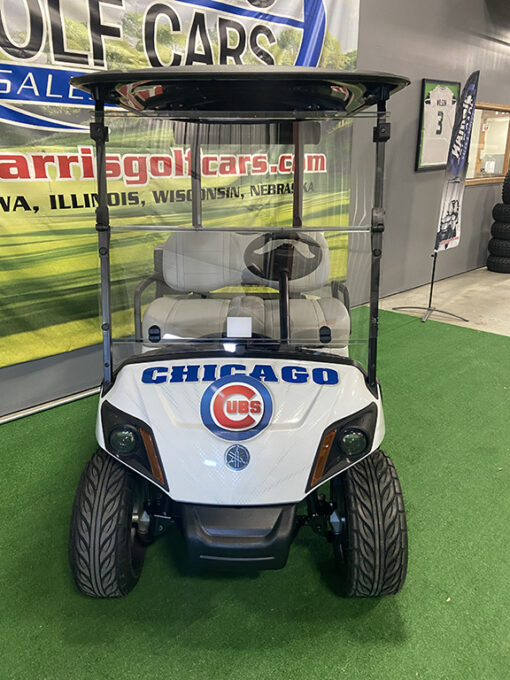 Custom Chicago Cubs Golf Car - Image 2