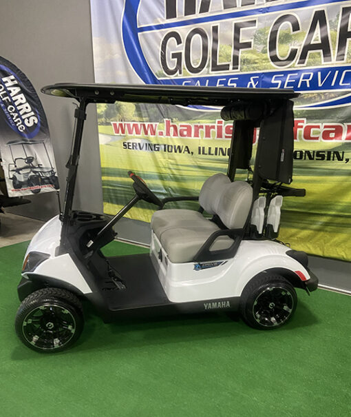 Custom 2023 Yamaha AC PTV Li Glacier Golf Car - Image 2