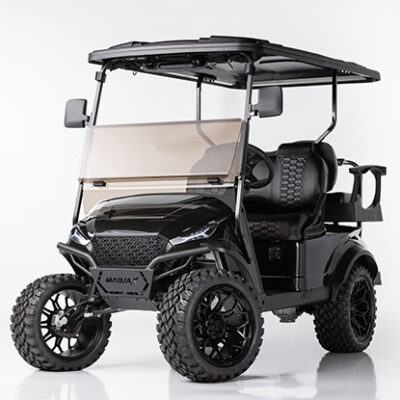 MadJax Black Electric Golf Car