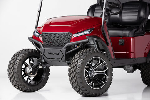 2023 Madjax XSeries 48V Lithium Cherry Red Metallic 4-Passenger Vehicle ...