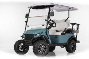 Teal MadJax Golf Car