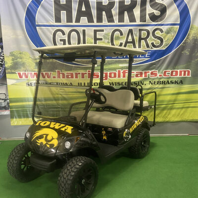 Custom Iowa Hawkeye Golf Car