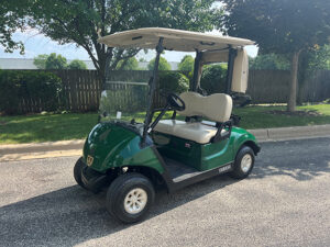 2017 Emerald Green Golf Car