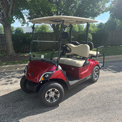 2017 Jasper Red Golf Car