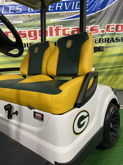 Custom Green Bay Packers Golf Car - Image 4