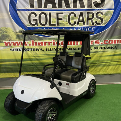 2018 Glacier White Electric Golf Car