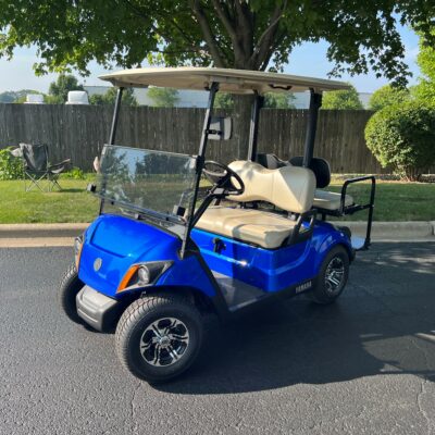 2017 Aqua Blue Golf Car
