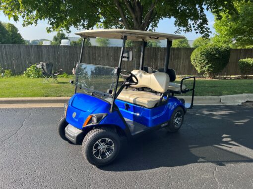 2017 Aqua Blue Golf Car