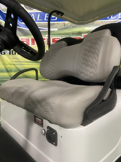 2023 MadJax XSeries Lithium White 4-Passenger Vehicle - Image 4
