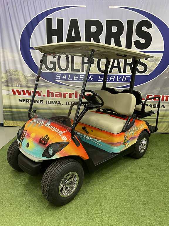 Custom Captain Morgan 4-Passenger Golf Car
