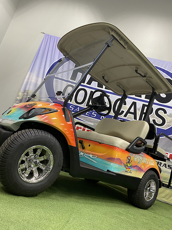 Custom Captain Morgan 4-Passenger Golf Car - Image 3