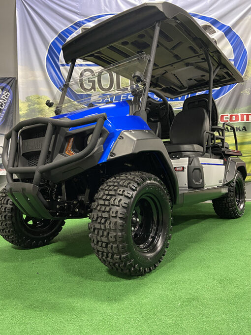 2023 Yamaha UMAX Rally 2+2 Aqua Blue 4-Passenger Vehicle - Image 3