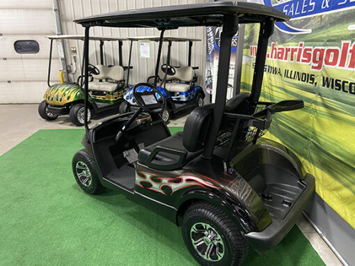 2014 Black and Silver Golf Car