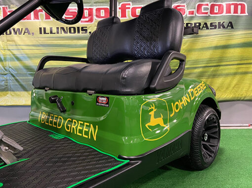 Custom John Deere Golf Car - Image 4