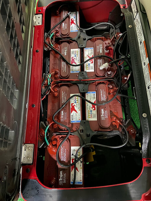 2018 Jasper Red Golf Car
