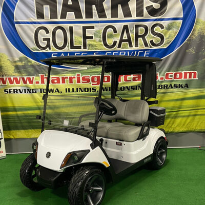 2023 Glacier White Demo Golf Car