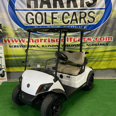 2013 Glacier White Electric Golf Car