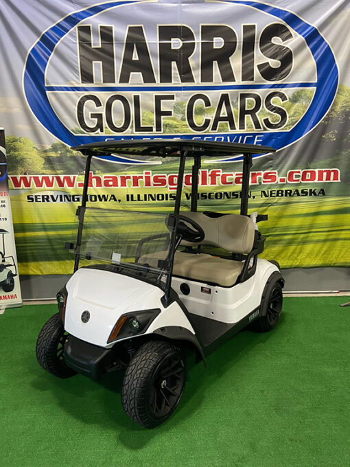 2013 Glacier White Electric Golf Car