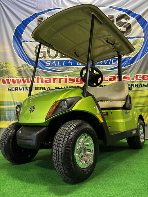 2024 Yamaha AC PTV LI Peridot Metallic Golf Car - Image 3
