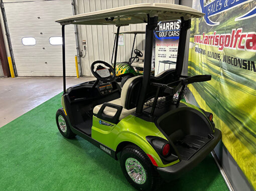2024 Yamaha AC PTV LI Peridot Metallic Golf Car - Image 4