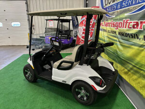 2015 Glacier White Golf Car