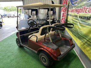 1993 Club Car Red Golf Car