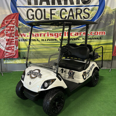Custom Milwaukee Brewers 4-Passenger Golf Car