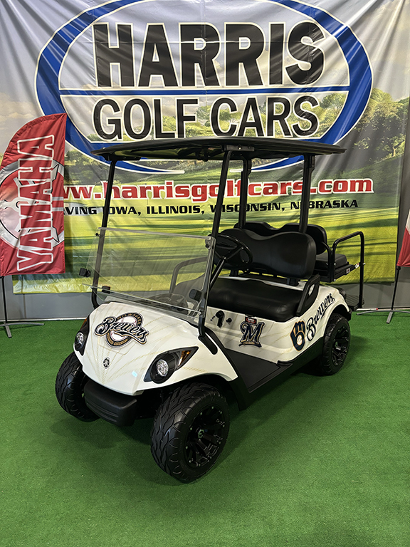 Custom Milwaukee Brewers 4-Passenger Golf Car