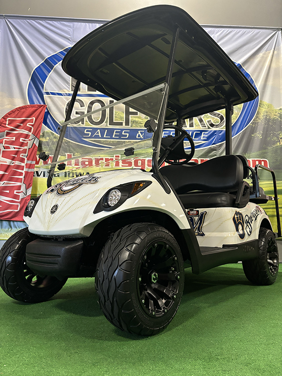 Custom Milwaukee Brewers 4-Passenger Golf Car - Image 3