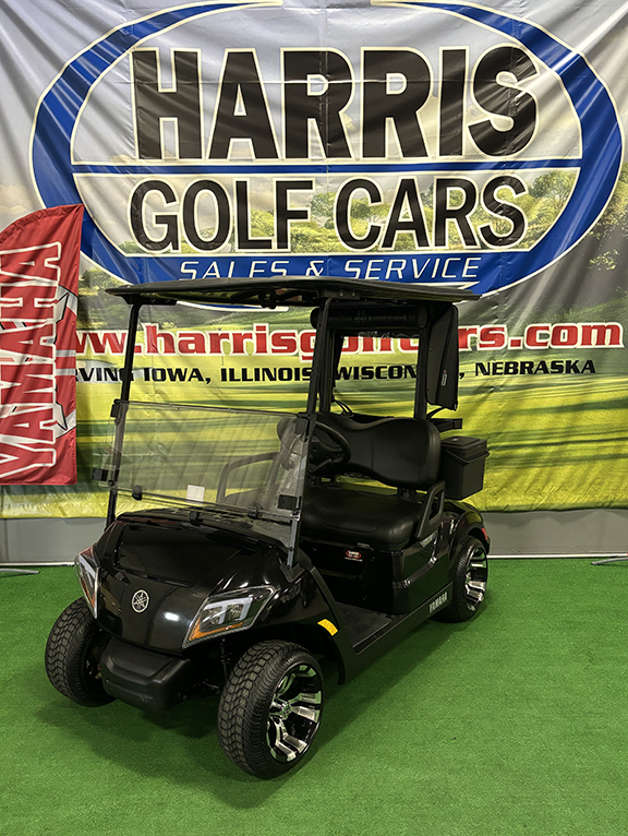 Custom Onyx Black Golf Car