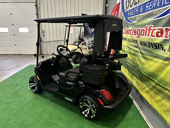 Custom Onyx Black Golf Car - Image 2
