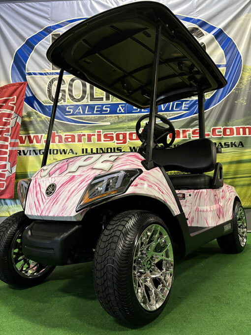 2021 Yamaha AC Fleet Custom Believe Golf Car - Image 3
