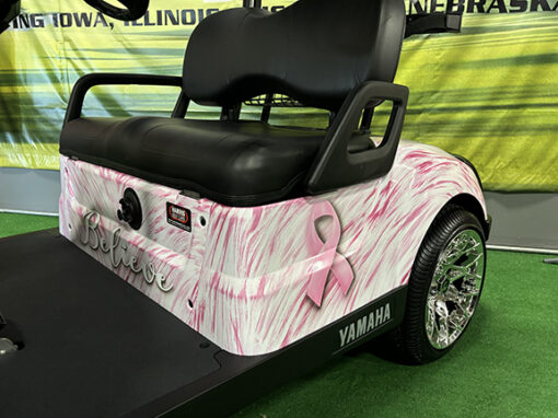 2021 Yamaha AC Fleet Custom Believe Golf Car - Image 4