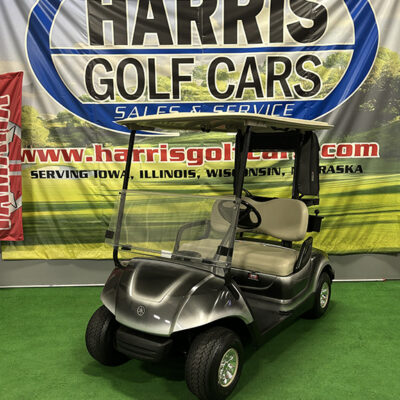 2011 Custom Black and Silver Fade Golf Car
