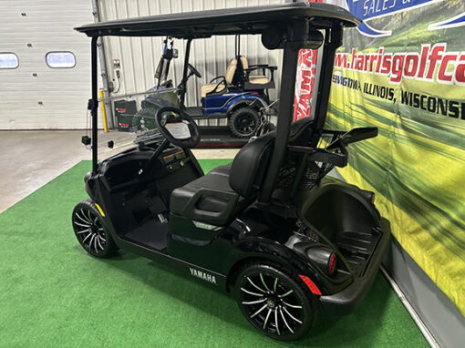 Custom Onyx Black Metallic Golf Car - Image 5