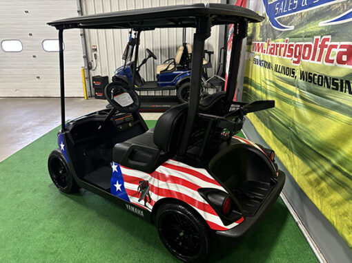 2025 Yamaha Drive 2 EFI PTV Custom "Merica" Golf Car - Image 5
