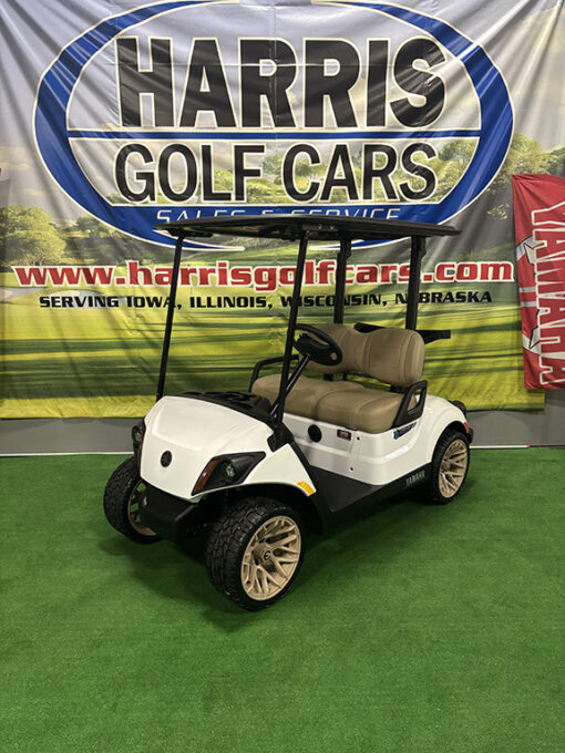 2024 Glacier White Electric Golf Car