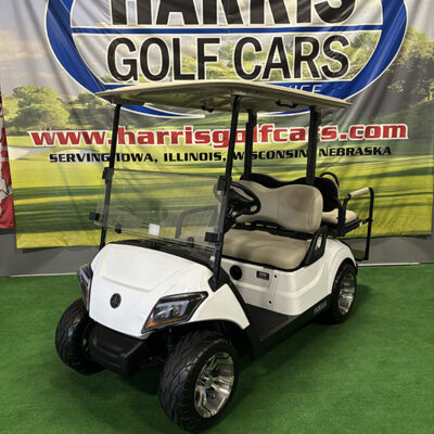 2019 Glacier White Electric Golf Car