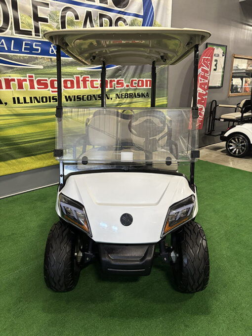 2019 Yamaha Drive 2 Electric Glacier White 4-Passenger Vehicle - Image 2