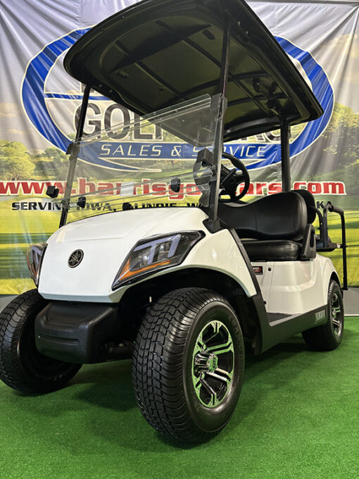 2019 Yamaha Drive 2 Electric Glacier White 4-Passenger Vehicle - Image 3