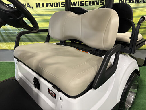 2019 Yamaha Drive 2 Electric Glacier White 4-Passenger Vehicle - Image 4