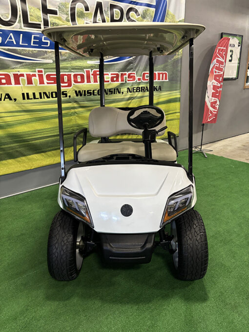 2019 Yamaha Drive 2 Electric Glacier White Golf Car - Image 2