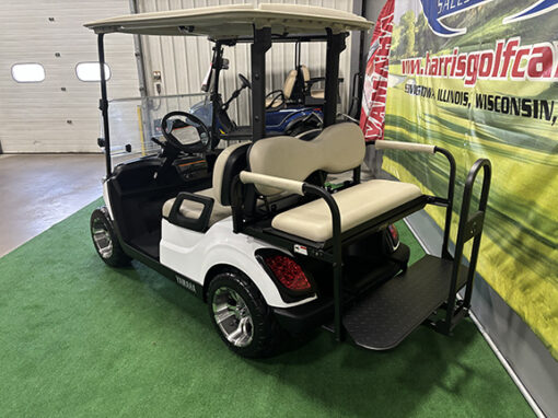 2019 Yamaha Drive 2 Electric Glacier White 4-Passenger Vehicle - Image 5