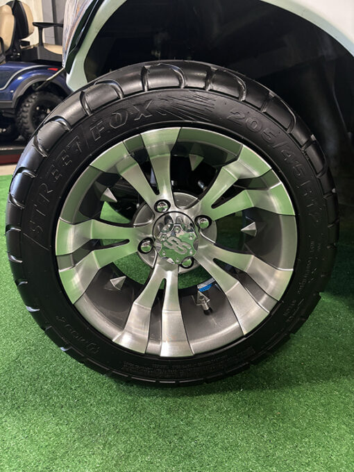 2019 Glacier White Electric Golf Car