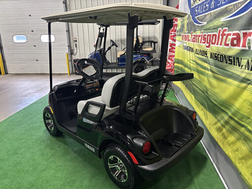 2023 Yamaha AC PTV LI Onyx Black Golf Car - Image 5