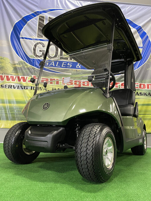 2024 Yamaha Drive 2 EFI Evergreen Metallic Golf Car - Image 3