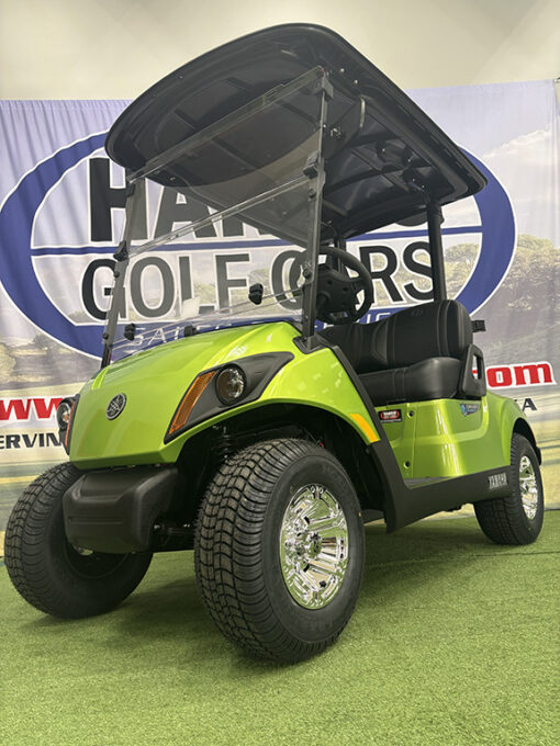 2024 Yamaha AC PTV LI Peridot Metallic Golf Car - Image 3