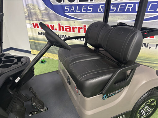 2024 Yamaha AC PTV LI Titan Matte Golf Car - Image 4