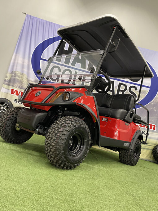 2025 Yamaha Drive 2 Adventurer Sport 2+2 Coral Red 4-Passenger Vehicle - Image 3